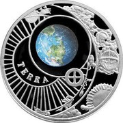 Belarus 10 Roubles The Earth 2012 KM# 503 TERRA coin reverse Belarus 10 Roubles The Earth 2012 KM# 503 TERRA coin reverse