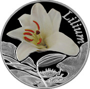 Belarus 10 Roubles The Lily 2013 Proof KM# 517 LILIUM coin reverse Belarus 10 Roubles The Lily 2013 Proof KM# 517 LILIUM coin reverse