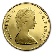 Canada 100 Dollars International Year of The Child 1979 Proof KM# 126 ELIZABETH II D∙G∙REGINA coin obverse Canada 100 Dollars International Year of The Child 1979 Proof KM# 126 ELIZABETH II D∙G∙REGINA coin obverse
