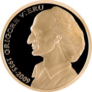 Moldova 100 Lei Grigore Vieru 2010 Proof KM# 61 GRIGORE VIERU 1935-2009 coin reverse Moldova 100 Lei Grigore Vieru 2010 Proof KM# 61 GRIGORE VIERU 1935-2009 coin reverse