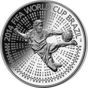 Belarus 100 Roubles The 2014 FIFA World Cup Brazil 2013 Proof KM# 447 2014 FIFA WORLD CUP BRAZIL (TM) coin reverse Belarus 100 Roubles The 2014 FIFA World Cup Brazil 2013 Proof KM# 447 2014 FIFA WORLD CUP BRAZIL (TM) coin reverse