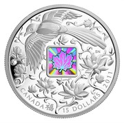 Canada 15 Dollars Maple of Happiness 2011 Proof KM# 1152 SN CANADA 福 15 DOLLARS 2011 coin reverse Canada 15 Dollars Maple of Happiness 2011 Proof KM# 1152 SN CANADA 福 15 DOLLARS 2011 coin reverse