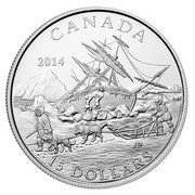 Canada 15 Dollars The Arctic Expedition 2014 Proof KM# 1659 CANADA 2014 JM 15 DOLLARS coin reverse Canada 15 Dollars The Arctic Expedition 2014 Proof KM# 1659 CANADA 2014 JM 15 DOLLARS coin reverse