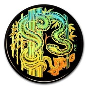 Canada 150 Dollars Year of the Snake 2001 Proof KM# 417 HC coin reverse