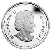 Canada 20 Dollars Autumn Bliss 2013 Proof KM# 1469 ELIZABETH II D ∙ G ∙ REGINA coin obverse Canada 20 Dollars Autumn Bliss 2013 Proof KM# 1469 ELIZABETH II D ∙ G ∙ REGINA coin obverse