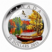 Canada 20 Dollars Autumn Bliss 2013 Proof KM# 1469 CANADA 20 DOLLARS 2013 coin reverse Canada 20 Dollars Autumn Bliss 2013 Proof KM# 1469 CANADA 20 DOLLARS 2013 coin reverse