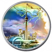 Canada 20 Dollars CN Tower 2006 KM# 665 JY coin reverse Canada 20 Dollars CN Tower 2006 KM# 665 JY coin reverse