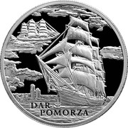 Belarus 20 Roubles Dar Pomorza 2009 Proof KM# 200 DAR POMORZA coin reverse Belarus 20 Roubles Dar Pomorza 2009 Proof KM# 200 DAR POMORZA coin reverse