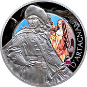 Belarus 20 Roubles D'Artagnan 2009 KM# 242 D'ARTAGNAN coin reverse Belarus 20 Roubles D'Artagnan 2009 KM# 242 D'ARTAGNAN coin reverse
