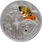 Belarus 20 Roubles Porthos 2009 Antique finish KM# 245 PORTHOS coin reverse Belarus 20 Roubles Porthos 2009 Antique finish KM# 245 PORTHOS coin reverse