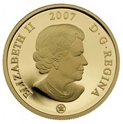 Canada 200 Dollars Fishing Trade 2007 Proof KM# 691 ELIZABETH II 2007 D ∙ G ∙ REGINA coin obverse