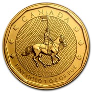 Canada 200 Dollars Royal Canadian Mounted Police 2011 KM# 1165 CANADA 99999 FINE GOLD 1 OZ OR PUR coin reverse Canada 200 Dollars Royal Canadian Mounted Police 2011 KM# 1165 CANADA 99999 FINE GOLD 1 OZ OR PUR coin reverse
