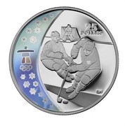 Canada 25 Dollars Olympic Winter Games - Ice Hockey 2007 Proof KM# 746 25 DOLLARS coin reverse Canada 25 Dollars Olympic Winter Games - Ice Hockey 2007 Proof KM# 746 25 DOLLARS coin reverse