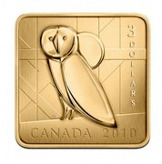 Canada 3 Dollars Barn Owl 2010 Proof KM# 1011 3 DOLLARS JB CANADA 2010 coin reverse Canada 3 Dollars Barn Owl 2010 Proof KM# 1011 3 DOLLARS JB CANADA 2010 coin reverse