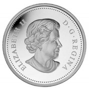 Canada 3 Dollars Fishing 2013 Proof KM# 1485 ELIZABETH II D∙G∙REGINA coin obverse Canada 3 Dollars Fishing 2013 Proof KM# 1485 ELIZABETH II D∙G∙REGINA coin obverse