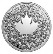 Canada 3 Dollars Maple Leaf Impression 2013 KM# 1451 - coin reverse Canada 3 Dollars Maple Leaf Impression 2013 KM# 1451 - coin reverse