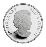 Canada 30 Dollars Canadian National Vimy Memorial 2007 Proof KM# 741 30 DOLLARS ELIZABETH II coin obverse