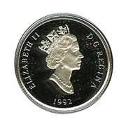 Canada 30 Dollars Cougar 1992 Proof KM# 226 ELIZABETH II D ∙ G ∙ REGINA 1992 coin obverse Canada 30 Dollars Cougar 1992 Proof KM# 226 ELIZABETH II D ∙ G ∙ REGINA 1992 coin obverse