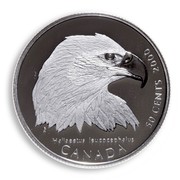 Canada 50 Cents Bald Eagle 2000 Proof KM# 392 HALIACETUS LEUCOCEPHALUS CANADA 50 CENTS 2000 coin reverse Canada 50 Cents Bald Eagle 2000 Proof KM# 392 HALIACETUS LEUCOCEPHALUS CANADA 50 CENTS 2000 coin reverse