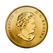 Canada 50 Cents Daspletosaurus torosus - Lenticular 2010 KM# 986 ELIZABETH II D ∙ G ∙ REGINA coin obverse