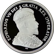 Canada 50 Cents Ottawa Mint Centennial 2008 Proof KM# 780 EDWARDVS VII DEI GRATIA REX IMPERATOR coin obverse Canada 50 Cents Ottawa Mint Centennial 2008 Proof KM# 780 EDWARDVS VII DEI GRATIA REX IMPERATOR coin obverse