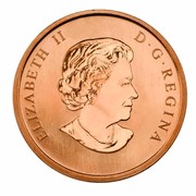 Canada 50 Cents Santa and The Red-Nosed Reindeer. Lenticular 2010 KM# 1043 ELIZABETH II D G REGINA SB coin obverse