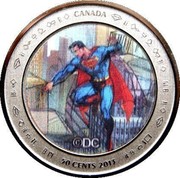 Canada 50 Cents Superman - Then and Now. Lenticular Coin 2013 Proof KM# 1444 CANADA 50 CENTS coin reverse Canada 50 Cents Superman - Then and Now. Lenticular Coin 2013 Proof KM# 1444 CANADA 50 CENTS coin reverse