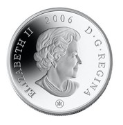 Canada 50 Dollars The Four Seasons 2006 Proof KM# 1417 ELIZABETH II 2006 D ∙ G ∙ REGINA coin obverse Canada 50 Dollars The Four Seasons 2006 Proof KM# 1417 ELIZABETH II 2006 D ∙ G ∙ REGINA coin obverse