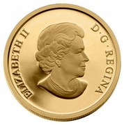Canada 75 Dollars Fall - Maple Leaf 2010 Proof KM# 1004 ELIZABETH II D ∙ G ∙ REGINA coin obverse Canada 75 Dollars Fall - Maple Leaf 2010 Proof KM# 1004 ELIZABETH II D ∙ G ∙ REGINA coin obverse