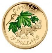 Canada 75 Dollars Summer - Maple Leaf 2010 Proof KM# 1003 CANADA 2010 75 DOLLARS coin reverse Canada 75 Dollars Summer - Maple Leaf 2010 Proof KM# 1003 CANADA 2010 75 DOLLARS coin reverse