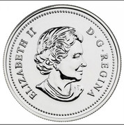 Canada Dollar (Canadian Flag) KM# 549 ELIZABETH II D ∙ G ∙ REGINA coin obverse Canada Dollar (Canadian Flag) KM# 549 ELIZABETH II D ∙ G ∙ REGINA coin obverse