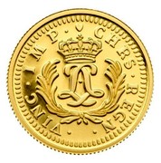 Canada Dollar Louis D'Or Mirliton 2006 Proof KM# 652 VINC ∙ IMP ∙ CHRS ∙ REGN coin reverse Canada Dollar Louis D'Or Mirliton 2006 Proof KM# 652 VINC ∙ IMP ∙ CHRS ∙ REGN coin reverse