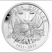 Canada Dollar Parks Canada 2011 KM# 1087 CANADA DOLLAR 1911 - 2011 coin reverse Canada Dollar Parks Canada 2011 KM# 1087 CANADA DOLLAR 1911 - 2011 coin reverse