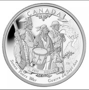 Canada Dollar Seven Years War 2013 Proof KM# 1388 CANADA 2013 DOLLAR TB SEVEN YEARS WAR GUERRE DE SEPT ANS coin reverse Canada Dollar Seven Years War 2013 Proof KM# 1388 CANADA 2013 DOLLAR TB SEVEN YEARS WAR GUERRE DE SEPT ANS coin reverse