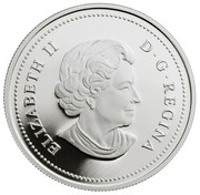 Canada Dollar Victoria Cross 2006 Proof KM# 583 ELIZABETH II D ∙ G ∙ REGINA coin obverse