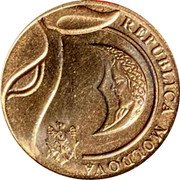 Moldova 1 Leu The Crescent 2024 REPUBLICA MOLDOVA coin obverse Moldova 1 Leu The Crescent 2024 REPUBLICA MOLDOVA coin obverse
