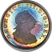 UK 1 Penny Penny Pattern (UltraCam) 1805 GEORGIUS III∙D:G∙REX coin obverse UK 1 Penny Penny Pattern (UltraCam) 1805 GEORGIUS III∙D:G∙REX coin obverse