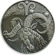 Belarus 1 Rouble Aries 2014 Antique finish KM# C457 ARIES coin reverse Belarus 1 Rouble Aries 2014 Antique finish KM# C457 ARIES coin reverse