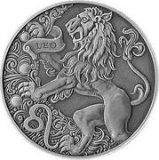 Belarus 1 Rouble Leo 2015 Antique finish KM# 548 LEO coin reverse Belarus 1 Rouble Leo 2015 Antique finish KM# 548 LEO coin reverse