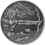 Belarus 1 Rouble Sagittarius 2015 Antique finish KM# 546 SAGITTARIUS coin reverse Belarus 1 Rouble Sagittarius 2015 Antique finish KM# 546 SAGITTARIUS coin reverse