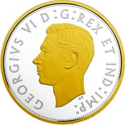Canada 10 Cents Legacy of the Dime - Maple Leaf 2018 Maple Leaf Proof GEORGIVS VI D:G:REX ET IND:IMP HP coin obverse