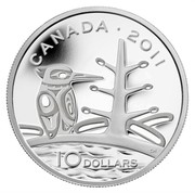 Canada 10 Dollars The Canadian Boreal Forest 2011 Proof KM# 1203 CANADA ∙ 2011 CH 10 DOLLARS coin reverse Canada 10 Dollars The Canadian Boreal Forest 2011 Proof KM# 1203 CANADA ∙ 2011 CH 10 DOLLARS coin reverse