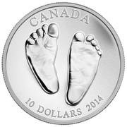 Canada 10 Dollars Welcome to the World 2014 Proof KM# 1346 CANADA 10 DOLLARS 2014 coin reverse Canada 10 Dollars Welcome to the World 2014 Proof KM# 1346 CANADA 10 DOLLARS 2014 coin reverse