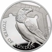 UK 10 Pounds Tower of London - Legend of the Ravens 2019 Proof TOWER OF LONDON GD coin reverse UK 10 Pounds Tower of London - Legend of the Ravens 2019 Proof TOWER OF LONDON GD coin reverse