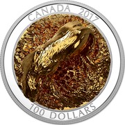 Canada 100 Dollars Sculpture of Majestic Canadian Animals - Cougar 2017 Proof CANADA 2017 100 DOLLARS coin reverse Canada 100 Dollars Sculpture of Majestic Canadian Animals - Cougar 2017 Proof CANADA 2017 100 DOLLARS coin reverse