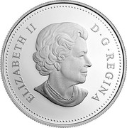 Canada 15 Dollars Artwork by Franklin Carmichael - The Upper Ottawa 2015 KM# 2001 ELIZABETH II D G REGINA SB coin obverse