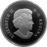 Canada 15 Dollars Building the Canadian Pacific Railway 2015 Matte proof KM# 1664 ELIZABETH II D∙G∙REGINA coin obverse