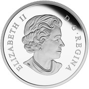 Canada 15 Dollars Maple of Prosperity 2015 Proof KM# 2004 ELIZABETH II D G REGINA coin obverse