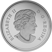 Canada 15 Dollars Scientific Exploration 2015 Proof KM# 1665 ELIZABETH II D∙G∙REGINA coin obverse