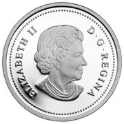 Canada 15 Dollars The Pioneering Mapmakers 2014 Matte Proof KM# 1663 ELIZABETH II D∙G∙REGINA coin obverse Canada 15 Dollars The Pioneering Mapmakers 2014 Matte Proof KM# 1663 ELIZABETH II D∙G∙REGINA coin obverse